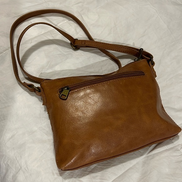 NWOTS - SAK TOBACCO FLORAL - EMBOSSED RESEDA CROSSBODY BAG - Picture 7 of 17